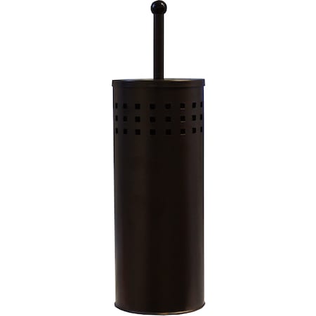 Blue Donuts Toilet Plunger with Holder for Bathroom, Multi Drain, Quick Dry Bronze BD3468664